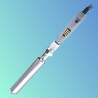 V & G Salon B Curling Wand with Anti-Scalding Insulated Tip Electric Hair Curler Electric Electric Hair Curler(Barrel Diameter: 7 cm)