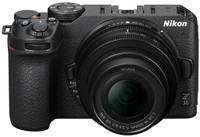 NIKON Z30 Mirrorless Camera Z DX 16 - 50 mm f/3.5 - 6.3 VR & Nikkor Z DX 50 - 250 mm f/4.5 - 6.3 VR Lens(Black)