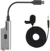 SAMSON LMU1 Broadcast Lavalier Microphone with USB adapter(Silver)