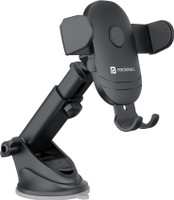 Portronics Car Mobile Holder for Dashboard, Windshield(Black)