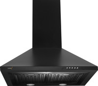 RUWA Citrine 1100 60 cm Wall Mounted Black 1100 CMH Chimney