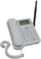 A Connect Z 5623 HW phone-114 Cordless Landline Phone with Answering Machine(White)   Home Appliances  (A Connect Z)