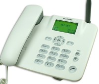 A Connect Z F316 AcZ Cordless Landline Phone with Answering Machine(White)   Home Appliances  (A Connect Z)