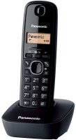 Panasonic KX-TG1611 Cordless Landline Phone(Black)
