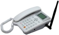 A Connect Z 5625 HW phone-114 Cordless Landline Phone with Answering Machine(White)   Home Appliances  (A Connect Z)
