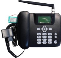 View A Connect Z F316 AcZ-AR Cordless Landline Phone with Answering Machine(Black) Home Appliances Price Online(A Connect Z)