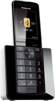 View Panasonic KX-PRS120 Corded & Cordless Landline Phone(Black) Home Appliances Price Online(Panasonic)