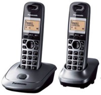 Panasonic KX-TG3552SXW Cordless Landline Phone(Grey & Black)