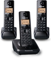 View Panasonic 2713-B Cordless Landline Phone(Black) Home Appliances Price Online(Panasonic)