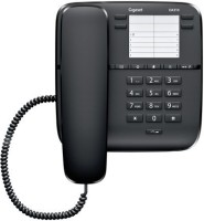 View Gigaset DA310 Corded Landline Phone(Black)  Price Online