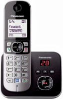 Panasonic PA-KXTG6821 Cordless Landline Phone with Answering Machine(Silver)