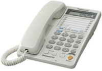 View Panasonic KX-T2378MXWD Corded Landline Phone(White) Home Appliances Price Online(Panasonic)