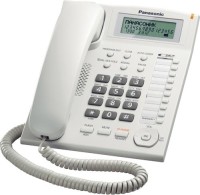 View Panasonic KX-TS880MXWD Corded Landline Phone(White) Home Appliances Price Online(Panasonic)
