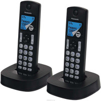 Panasonic KX-TGC312 Cordless Landline Phone(Black)