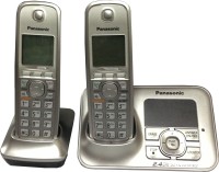 Panasonic KXTG-3722 Cordless Landline Phone(Silver)   Home Appliances  (Panasonic)