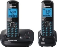 Panasonic KX-TG 5522 Cordless Landline Phone with Answering Machine(Black)