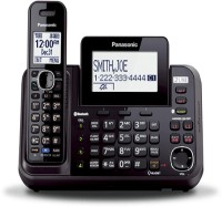 Panasonic PA-KX-TG9541 Cordless Landline Phone with Answering Machine(Black)