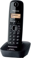View Panasonic KX-TG3411SXH Cordless Landline Phone(Black) Home Appliances Price Online(Panasonic)