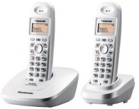 View Panasonic KX-TG3612BX1 Cordless Landline Phone(Silver) Home Appliances Price Online(Panasonic)