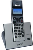 View Beetel X62 Cordless Landline Phone(Black & Silver) Home Appliances Price Online(Beetel)