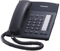 View Panasonic KXTS-820MX Corded Landline Phone(Black) Home Appliances Price Online(Panasonic)