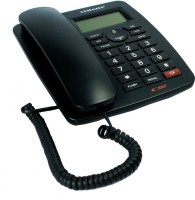 View Italish Orientel KX-T1577CID Telephone Corded Landline Phone(Black) Home Appliances Price Online(Italish)