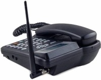 A Connect Z 5627 HW phone-114 Cordless Landline Phone with Answering Machine(Black)   Home Appliances  (A Connect Z)