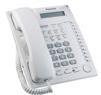 Panasonic KX-T7730X Corded Landline Phone with Answering Machine(White)   Home Appliances  (Panasonic)