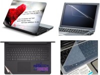 View Namo Arts Laptop Skins with Track Pad Skin, Screen Guard and Key Protector HQ1057 Combo Set(Multicolor) Laptop Accessories Price Online(Namo Arts)