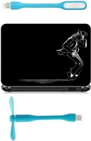 Print Shapes Black Michael Jackson Combo Set(Multicolor)   Laptop Accessories  (Print Shapes)