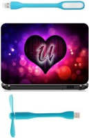 Print Shapes Heart U Combo Set(Multicolor)   Laptop Accessories  (Print Shapes)