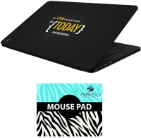 FineArts Quotes - LS5828 Laptop Skin and Mouse Pad Combo Set(Multicolor)   Laptop Accessories  (FineArts)