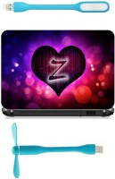 Print Shapes Heart Z Combo Set(Multicolor)   Laptop Accessories  (Print Shapes)