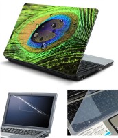 Namo Art 3in1 Laptop Skins with Screen Guard and Key Protector HQ1034 Combo Set(Multicolor)   Laptop Accessories  (Namo Art)