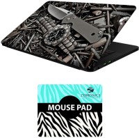 FineArts Arms - LS5307 Laptop Skin and Mouse Pad Combo Set(Multicolor)   Laptop Accessories  (FineArts)