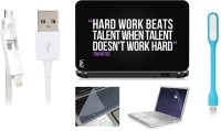 View Print Shapes Hard Works Beat Combo Set(Multicolor) Laptop Accessories Price Online(Print Shapes)