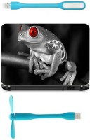 Print Shapes Silver frog Combo Set(Multicolor)   Laptop Accessories  (Print Shapes)