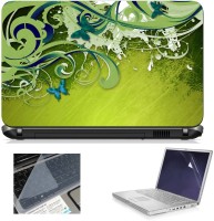 Print Shapes Butterfly green floral Combo Set(Multicolor)   Laptop Accessories  (Print Shapes)
