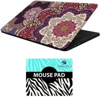 FineArts Floral - LS5558 Laptop Skin and Mouse Pad Combo Set(Multicolor)   Laptop Accessories  (FineArts)