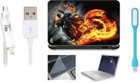 Print Shapes Ghost rider bike Combo Set(Multicolor)   Laptop Accessories  (Print Shapes)