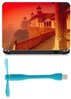 Print Shapes red fort Combo Set(Multicolor)   Laptop Accessories  (Print Shapes)