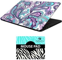 FineArts Floral - LS5632 Laptop Skin and Mouse Pad Combo Set(Multicolor)   Laptop Accessories  (FineArts)