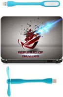 Print Shapes Blast Republic of gamers Combo Set(Multicolor)   Laptop Accessories  (Print Shapes)