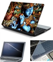 Namo Art 3 in 1 Laptop Skins with Screen Guard and Key Protector Combo Set(Multicolour)   Laptop Accessories  (Namo Art)