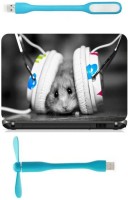 View Print Shapes Musical Mice with Headphone Combo Set(Multicolor) Laptop Accessories Price Online(Print Shapes)