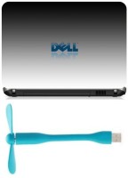 Print Shapes Dell white Combo Set(Multicolor)   Laptop Accessories  (Print Shapes)