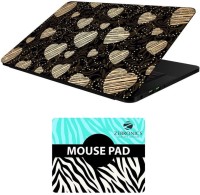 FineArts Floral - LS5598 Laptop Skin and Mouse Pad Combo Set(Multicolor)   Laptop Accessories  (FineArts)