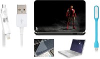 Print Shapes Ironman Stand Combo Set(Multicolor)   Laptop Accessories  (Print Shapes)