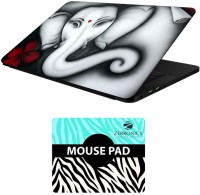 FineArts Religious - LS5981 Laptop Skin and Mouse Pad Combo Set(Multicolor)   Laptop Accessories  (FineArts)