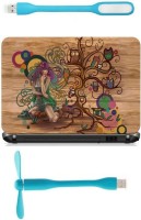 View Print Shapes The girl and owl tree Combo Set(Multicolor) Laptop Accessories Price Online(Print Shapes)